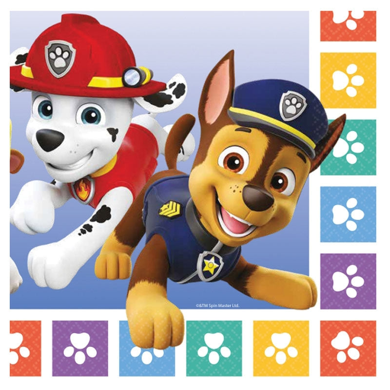 Servilletas de Patrulla Canina