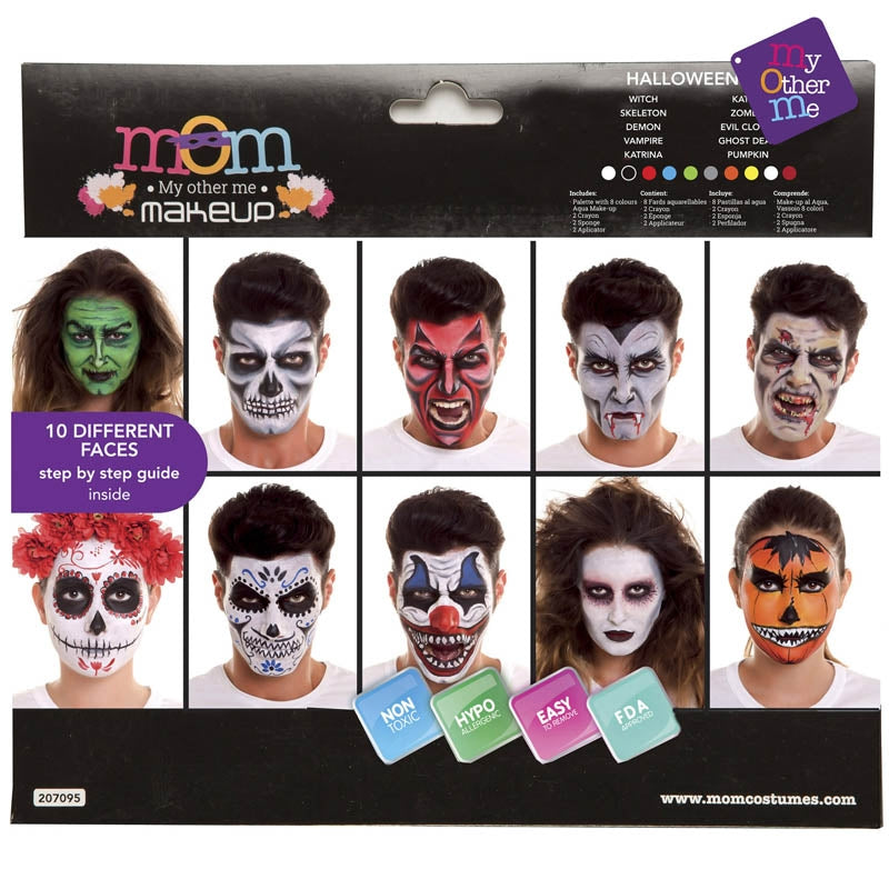 Paleta Maquillaje de Halloween Adulto