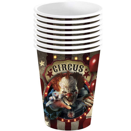 Vasos de Circo de los Horrores Packaging